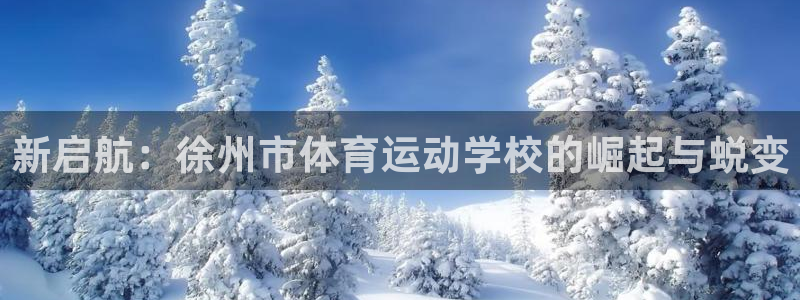 vsport体育在线官网：新启航：徐州市体育运动学校的崛起与蜕变